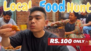 Rs 100 Only  Cheap And Affordable  Unique Local Foods at New Road Basantapur  Foodventures Ep5 [upl. by Alexandre599]