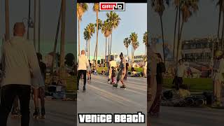 PT 8 Trick Me Kelis at VENICE BEACH ROLLER DISCO PLAZA LIVE grind rollerskating [upl. by Cousin]