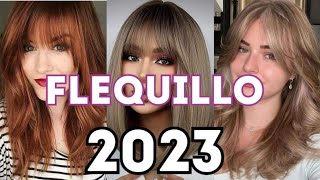 2023 CORTES  TENDENCIAS CABELLO CON FLEQUILLO 2023 [upl. by Maxy120]