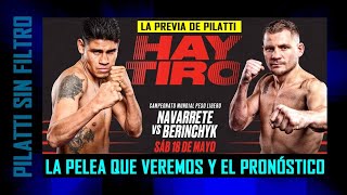 Vaquero Navarrete vs Denys Berinchyk Previa pelea que veremos y pronóstico oficial [upl. by Raleigh]