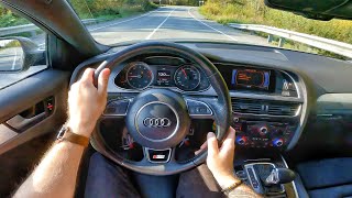 2014 Audi A4 20 TFSI quattro S Tronic  POV TEST DRIVE [upl. by Airot819]