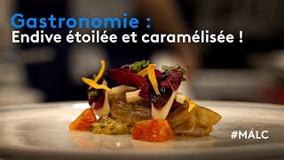 Gastronomie  endive étoilée et caramélisée [upl. by Allesig]