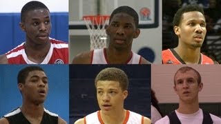 2013 Kansas Recruiting Class  Andrew Wiggins Wayne Selden Joel Embiid Brannen Greene [upl. by Avonasac814]