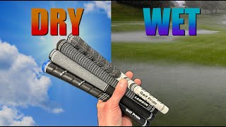 The Grips I Will NEVER Use WET vs Dry Grip Test [upl. by Adyela]