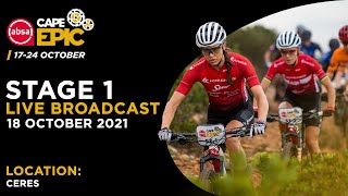 Stage 1  Live Broadcast  2021 Absa Cape Epic 18 October 2021 [upl. by Venice710]