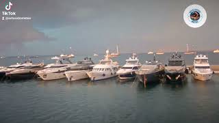 ⚡ Un puissant orage gagne le littoral des AlpesMaritimes ce jeudi matin [upl. by Hardan]