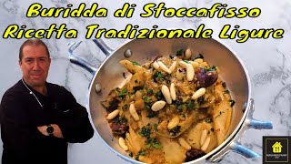 Buridda di Stoccafisso ricetta tradizionale Ligure [upl. by Earezed]