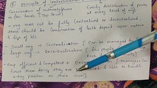 Principle of centralisation amp decentralisation fayols principles class 12 business studies [upl. by Magnum]