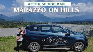 Mahindra Marazzo On Hills OFFROADING HILL CLIMBING TEST  Unexplored Part In Himachal Pradesh [upl. by Plossl102]