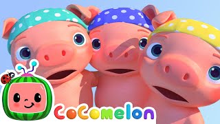 Three Little Pirate Pigs  More Nursery Rhymes amp Kids Songs  ABCs and 123s  Learn with CoComelon [upl. by Netnerb]