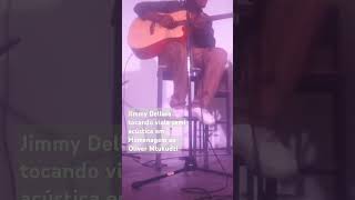 Jimmy Dellura tocando viola semi acústica em Homenagem ao Oliver Mtukudzi [upl. by Reginauld]