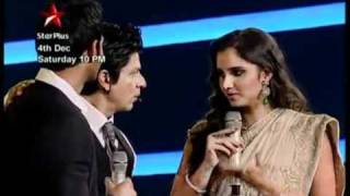 Shahrukh Khan Sahara India Sports Awards 4 Dec 2010  Promo [upl. by Llenrev]