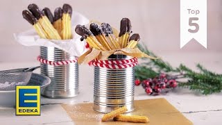 Top 5 Weihnachtsplätzchen  Von MürbeteigKeksen bis SpritzgebäckPommes  EDEKA [upl. by Claudian]