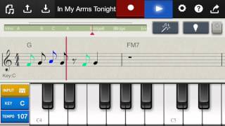 In My Arms Tonight made with Chordana Composer [upl. by Melosa]