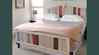 Set Of Pallet Furniture Pics Ideas  Pallets Furniture Bed [upl. by Nyrmak]