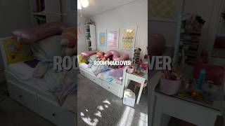 Daughter’s Room Makeover 💖 cleanwithme cleaning roommakeover momlife [upl. by Naed]