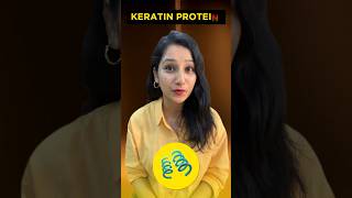 Keratin protein in Hairs 💫 Disulphide Bonds csirnet neet biology keratintreatment keratin [upl. by Gaeta]