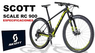 SCOTT SCALE RC 900 Pro BICICLETA MTB Especificaciones │ Consejos de ciclismo MTB [upl. by Esac]