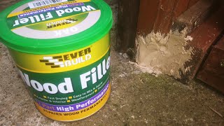 Everbuild ultimate wood filler how good is it [upl. by Nelram]