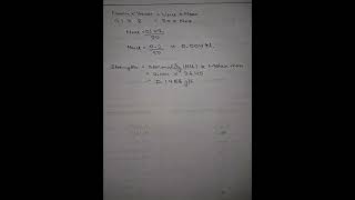 To determine the strength of given HCl acid conductometrically by titrating it against 01N NaOH [upl. by Aihsenad]