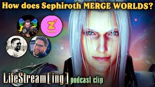 How does Sephiroth MERGE WORLDS ft SleepeziSchrodingersBabySealSubTXT FF7 Rebirth [upl. by Doralynn]