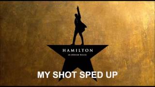 My Shot Sped Up  Hamilton [upl. by Ellerol]