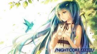 Nightcore  Il avait les mots Sheryfa Luna【PAROLES】 [upl. by Duleba589]