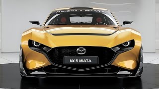 First Look 2025 Mazda MX5 Miata’s Bold New Design [upl. by Adnac]