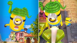 Snakey Stuart Minion Grus Rocket Ability Full Gameplay at Freedonia  Despicable Me Minion Rush [upl. by Eniarol]