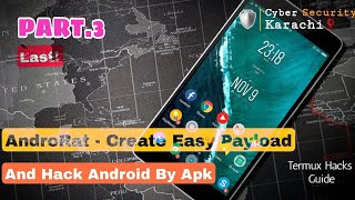 Install AndroRat Payload In Termux  Part3  last Part [upl. by Aillicsirp398]