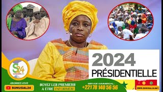 Direct Présidentielle 2024 Mimi Touré prend une grosse décision avec les cadres de son MVT [upl. by Adyl]