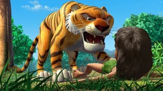 Jungle Book  Hindi Kahaniya  Mega Episode  Animation Cartoon  Power Kids PLUS [upl. by Kaule929]