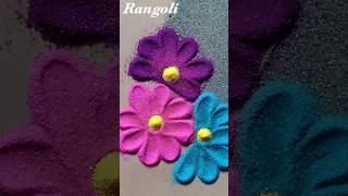 9 रंगाची रांगोळी नवरात्रीला काढा rangoli navaratrirangoli simplerangoli [upl. by Arne]