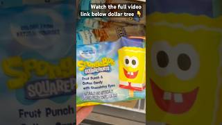 SpongeBob popsicle at Dollar Tree spongebobpopsicle shorts [upl. by Afra]