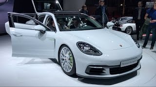 Porsche Panamera 4 e hybrid 2017 In detail review walkaround Interior Exterior [upl. by Noryv]