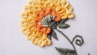 Hand Embroidery  Stitching Tutorial by Hand  HandiWorks 89 [upl. by Alveta88]