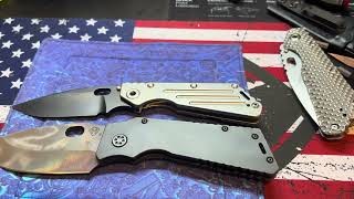 Strider Knives Compared To Medford TFF1 [upl. by Nniw]