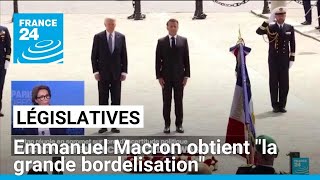 Législatives  quotE Macron qui voulait une grande clarification obtient la grande bordelisationquot [upl. by Narba]