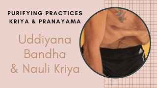 Uddiyana Bandha amp Nauli  Kriya Practice [upl. by Yevette387]