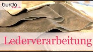 burda style – Lederverarbeitung [upl. by Cristen]