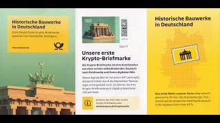 Die erste Krypto Briefmarke der Deutschen Post was steckt dahinter [upl. by Tutto]