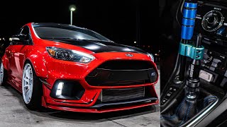 LIKEWISE Extended Shift Knob Install FOCUS RS  2018 Ford Focus RS BUILD [upl. by Salome613]