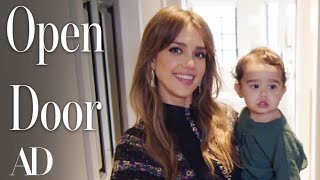 Inside Jessica Albas Dream Family Home  Open Door  Architectural Digest [upl. by Parks392]