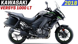 NEW 2018 Kawasaki Versys 1000 LT  Updated With New Color And Performance [upl. by Elohc395]