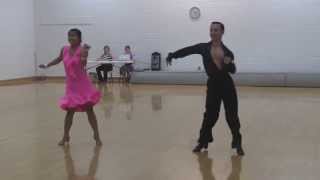 Mucho Mambo Sway  Mircea Cernev with Angelica Palting  Cha cha [upl. by Nyvets]