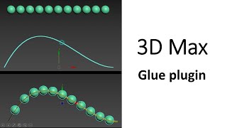 Glue plugin  3D MAX [upl. by Knowland]