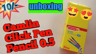 Camlin Klick Pen Pencil 05🤩  stationeryitem [upl. by Thomsen]