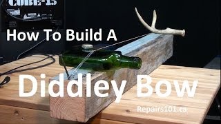 Diddley Bow  How to Build A Traditional One String Instrument [upl. by Gerson]