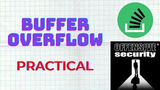 How to exploit a buffer overflow vulnerability  Full Practical [upl. by Moazami568]