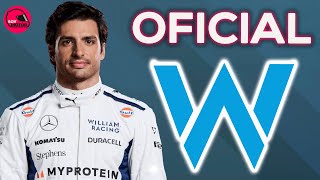 OFICIAL Carlos Sainz firma con Williams para 2025  SoyMotorcom [upl. by Netsirt]